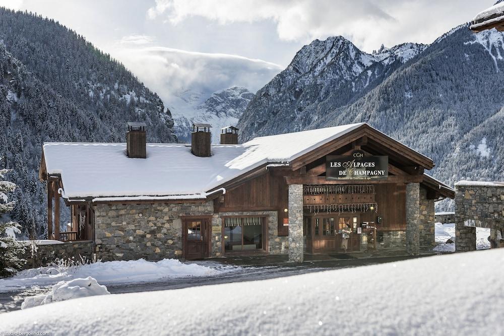 Residence Les Alpages De Champagny La Plagne Exteriér fotografie